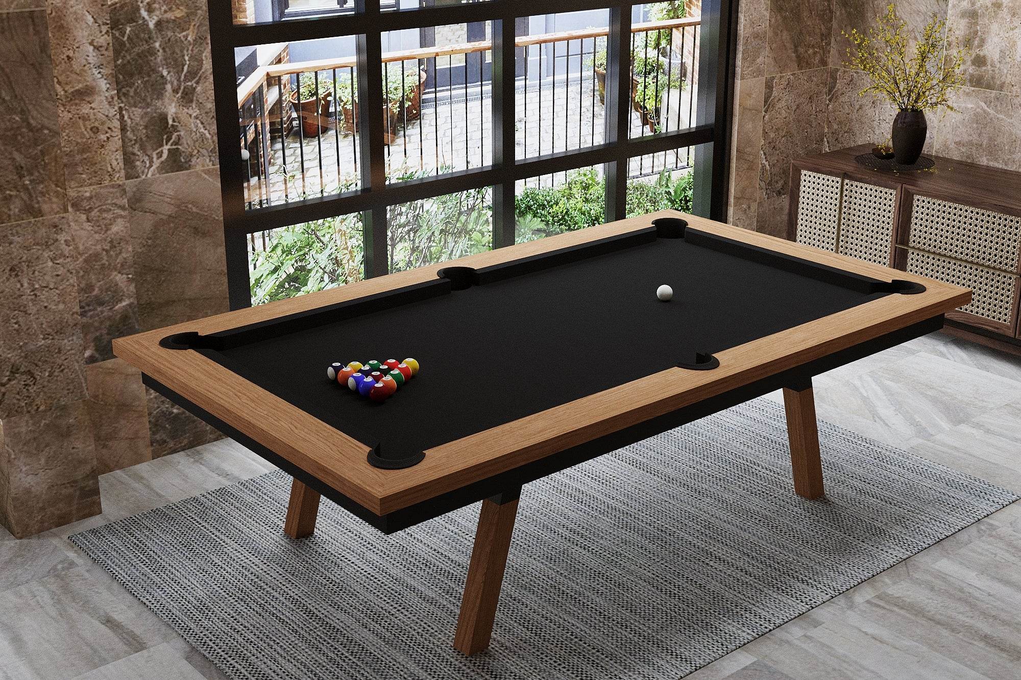 Woolsey Pool Table - Crafted for Luxury and Performance - Sean Woolsey Studio