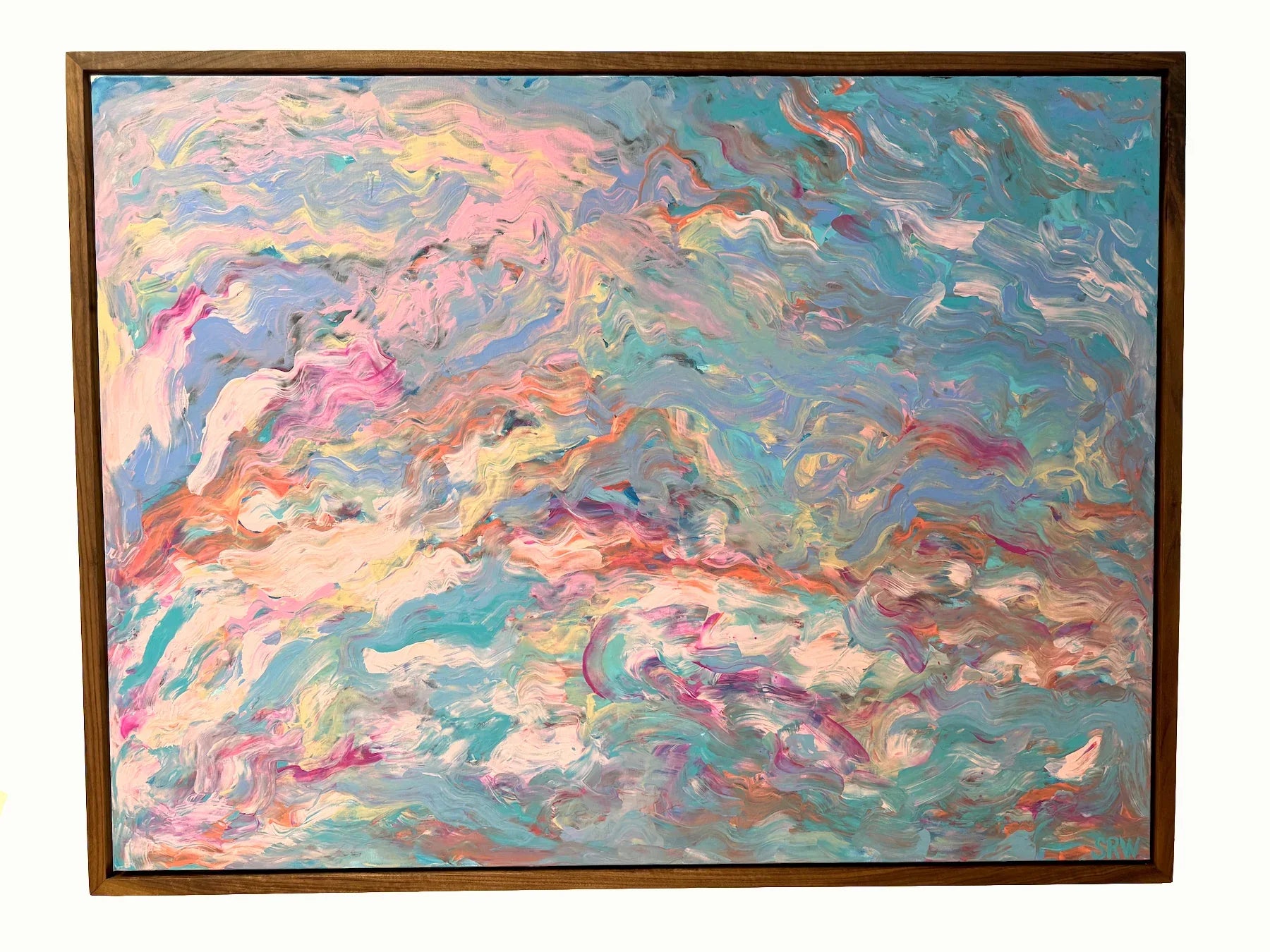 "We kissed on the beach before sunset" Original Art - Sean Woolsey Studio