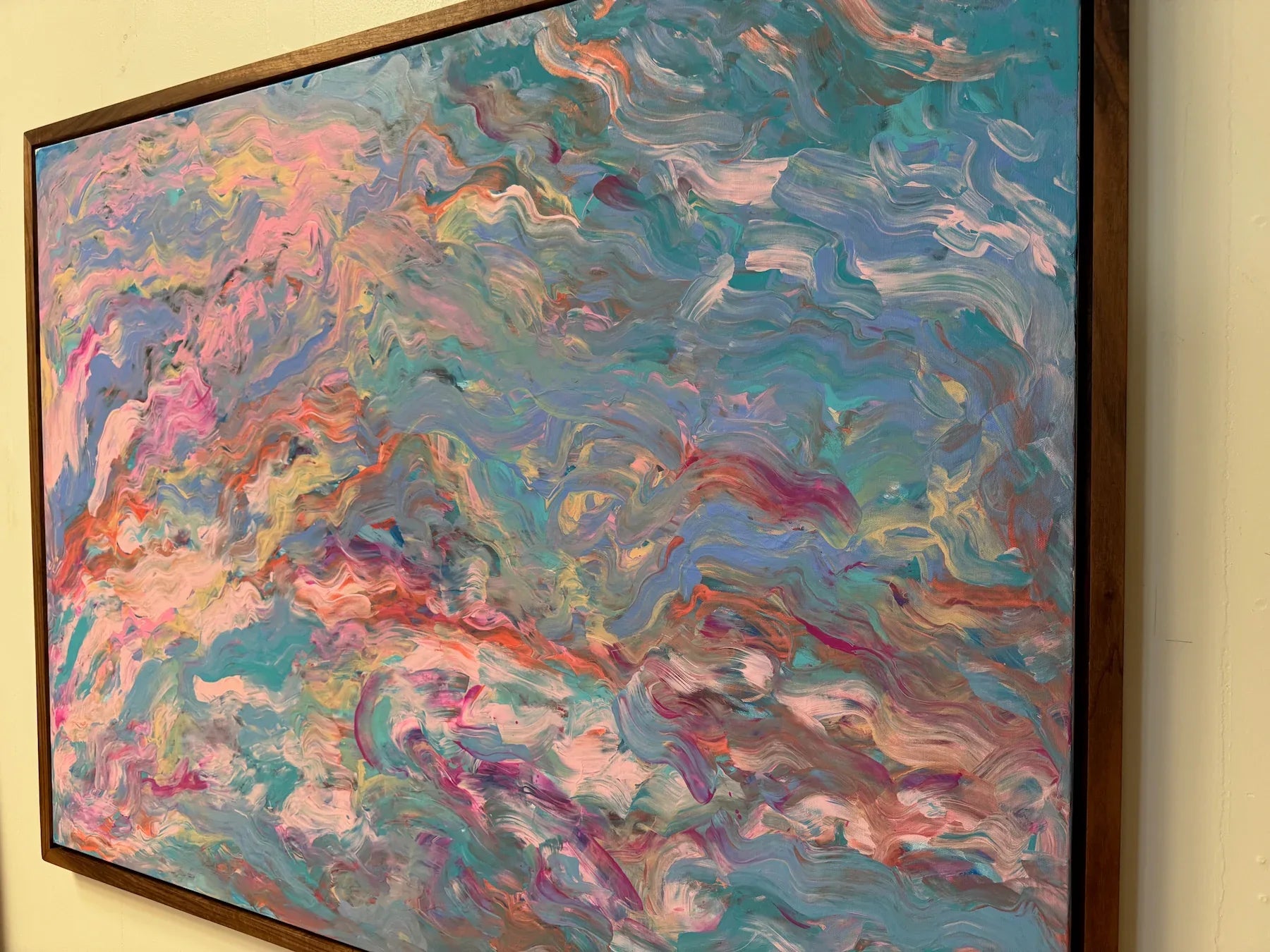 "We kissed on the beach before sunset" Original Art - Sean Woolsey Studio