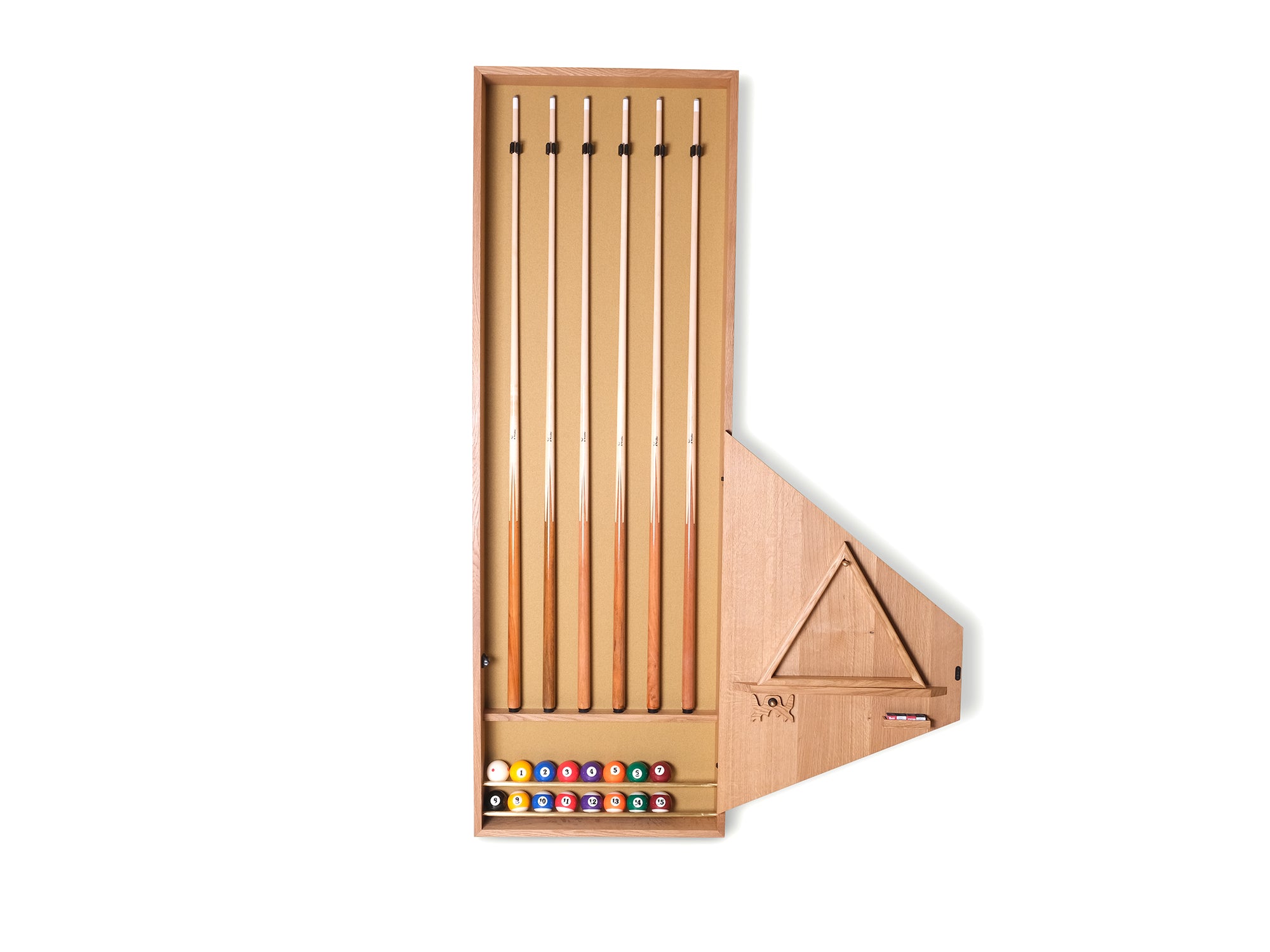 Woolsey Wall Cue Rack - Sean Woolsey Studio