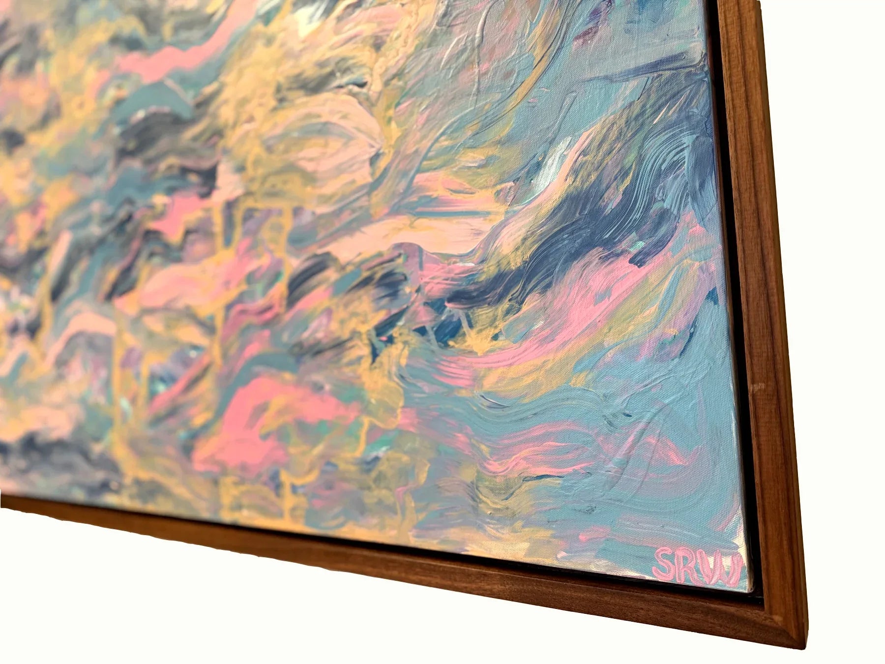 "You are the sky, everything else is just the weather. " Sean Woolsey Original Art - Sean Woolsey Studio