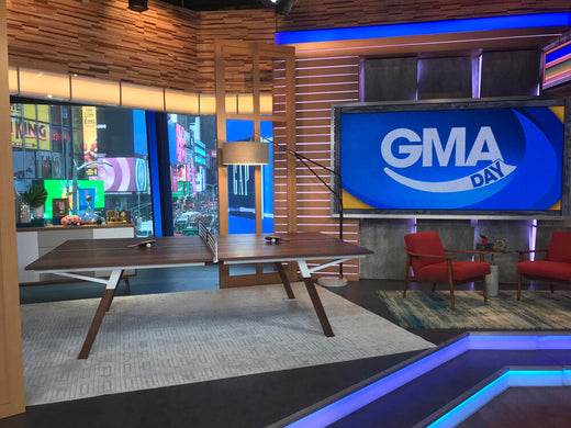 Good Morning America Ping Pong Table - Sean Woolsey Studio