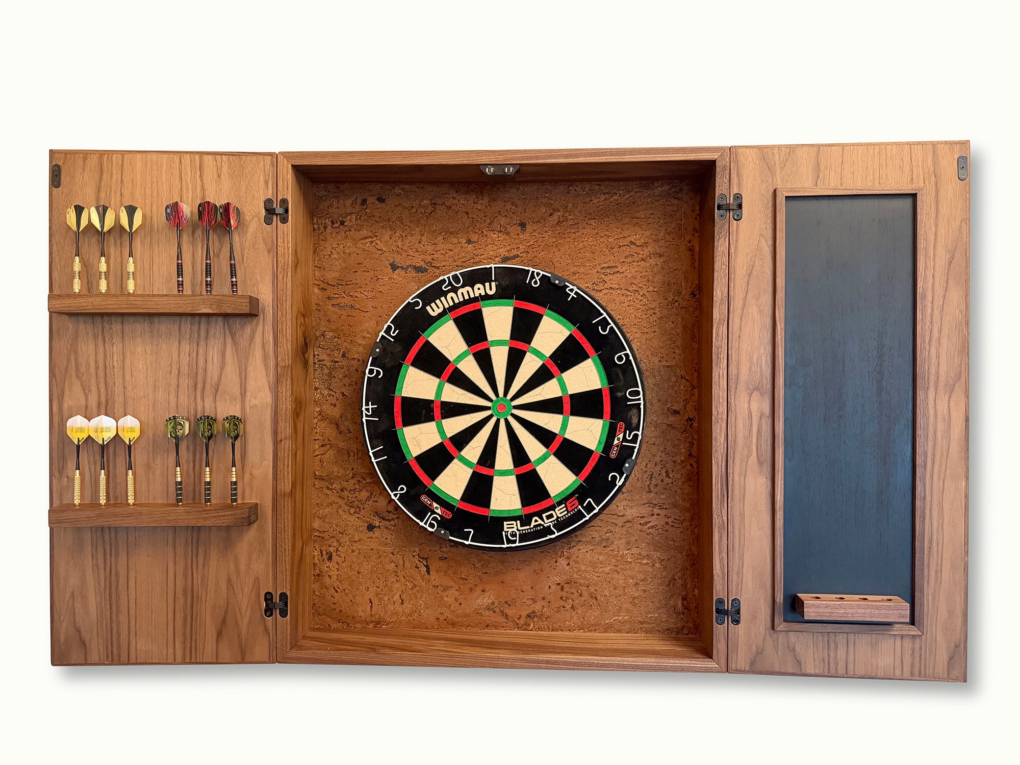The Handcrafted Woolsey Dart Cabinet - Sean Woolsey Studio