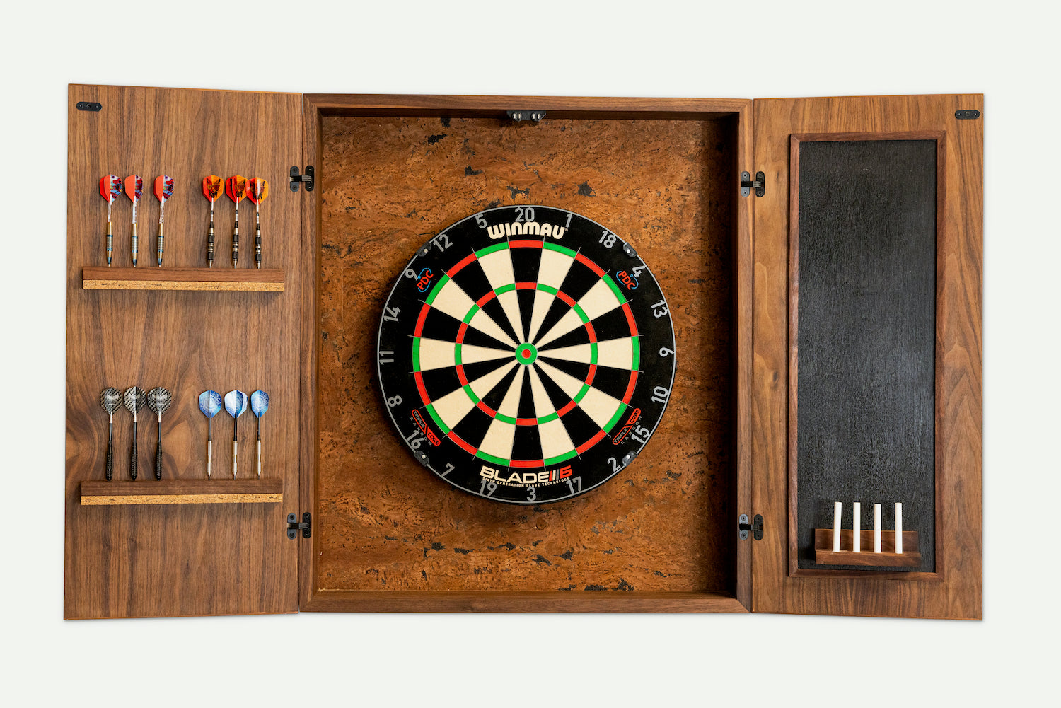 The Woolsey Dart Cabinet Walnut