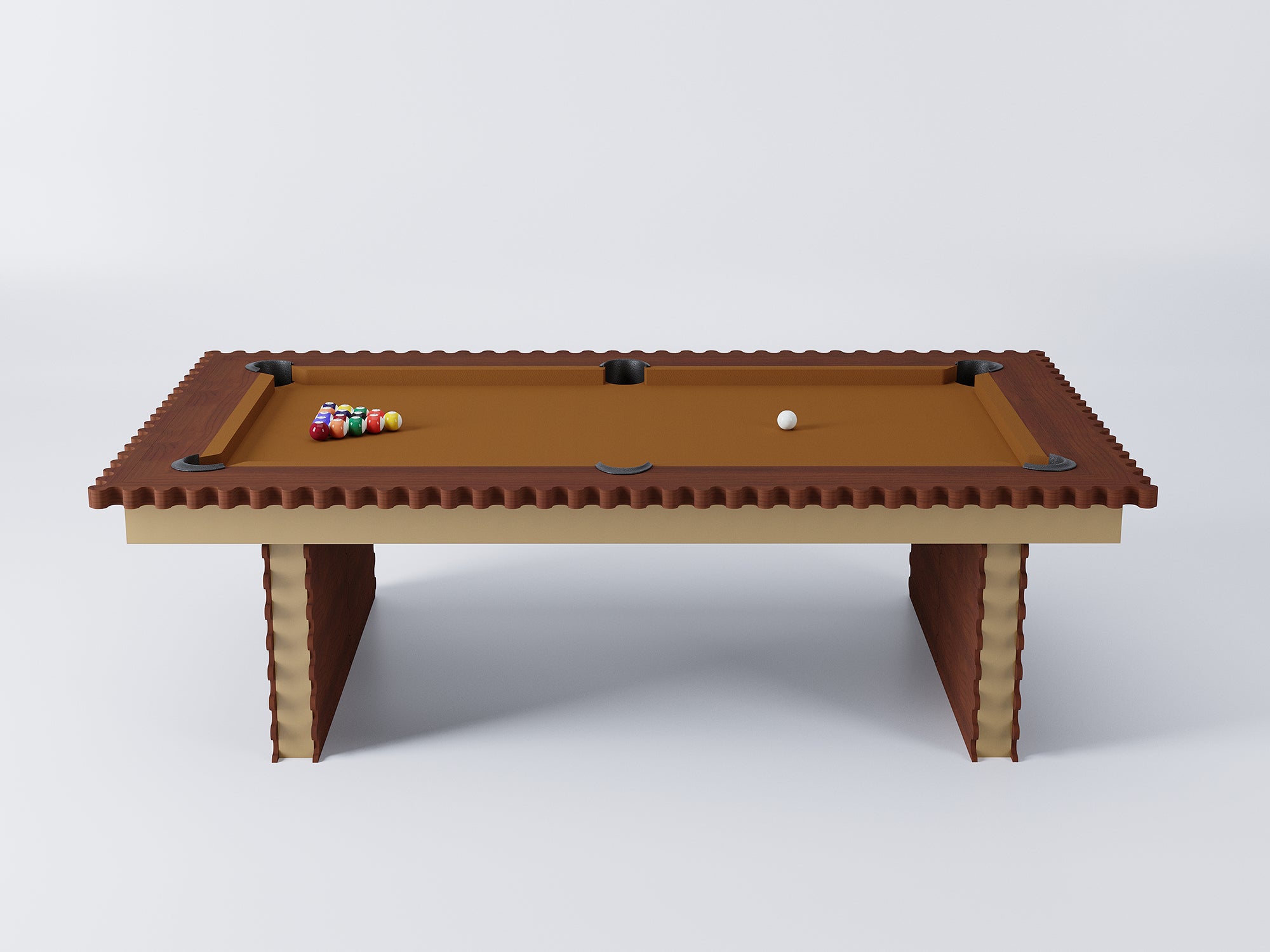 Squiggles Pool Table - Unique and Playful Design for Every Space