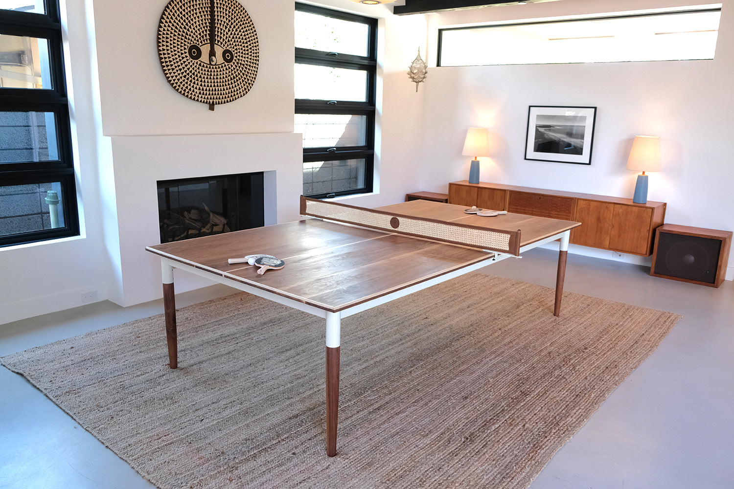 Pong Springs Indoor Ping Pong Table - Luxury Table Tennis Table.