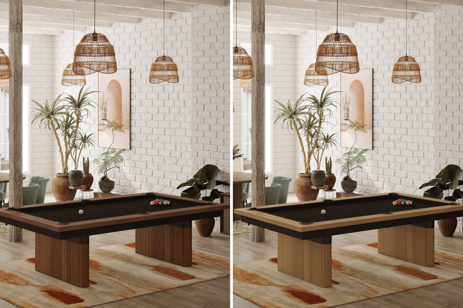 Vertical Revival Pool Table