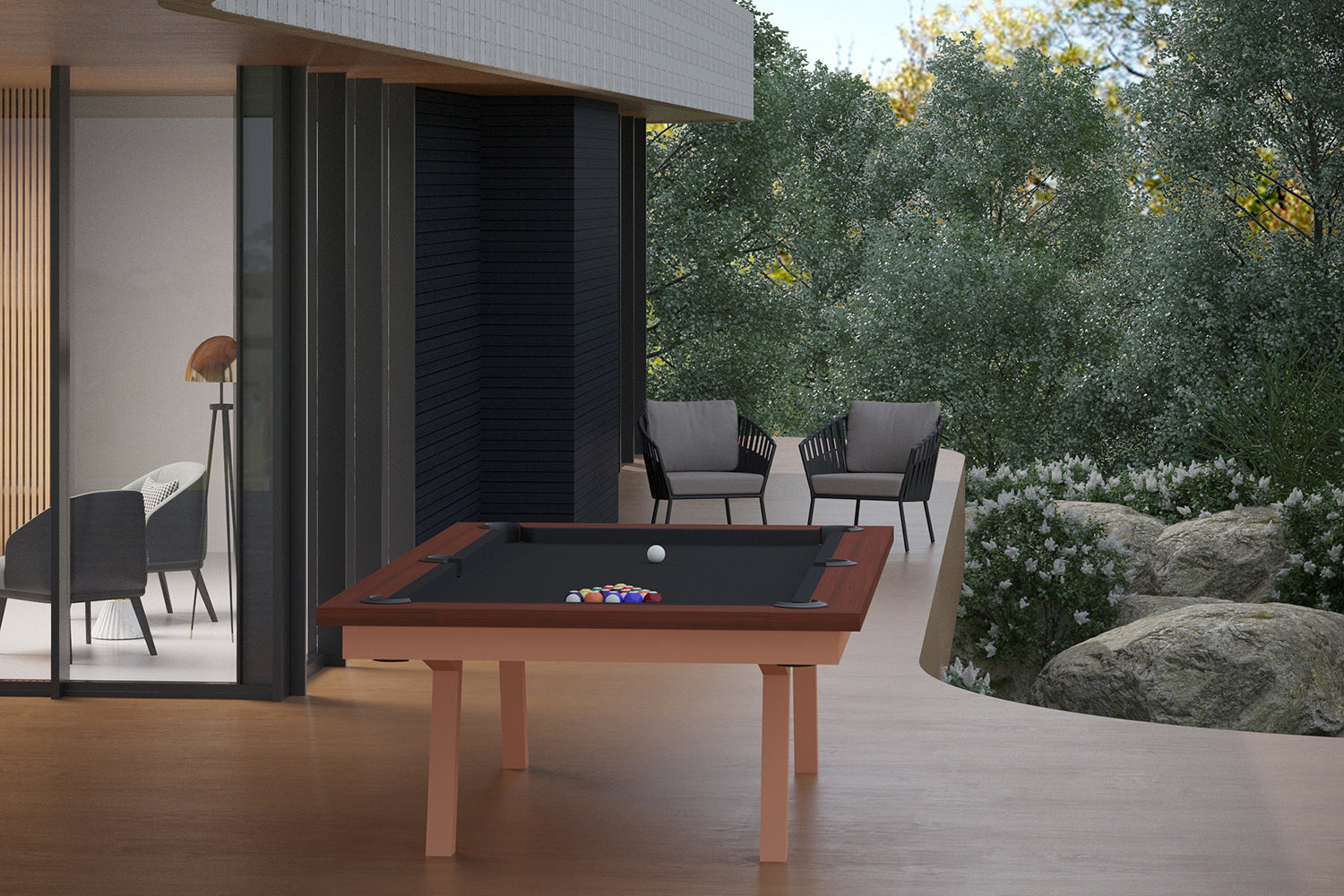 NEW! Outdoor Woolsey Pool Table