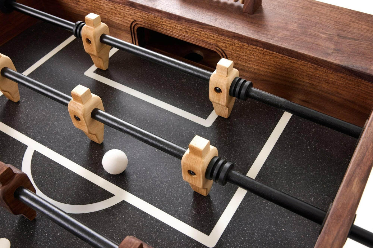 Handcrafted Woolsey Wood Foosball Table – Premium Game Room