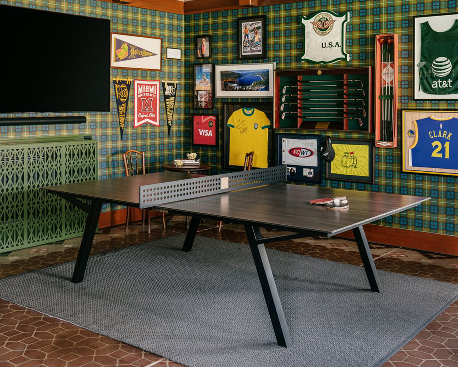 Woolsey Outdoor Ping Pong Table - Built for Style and Durability.