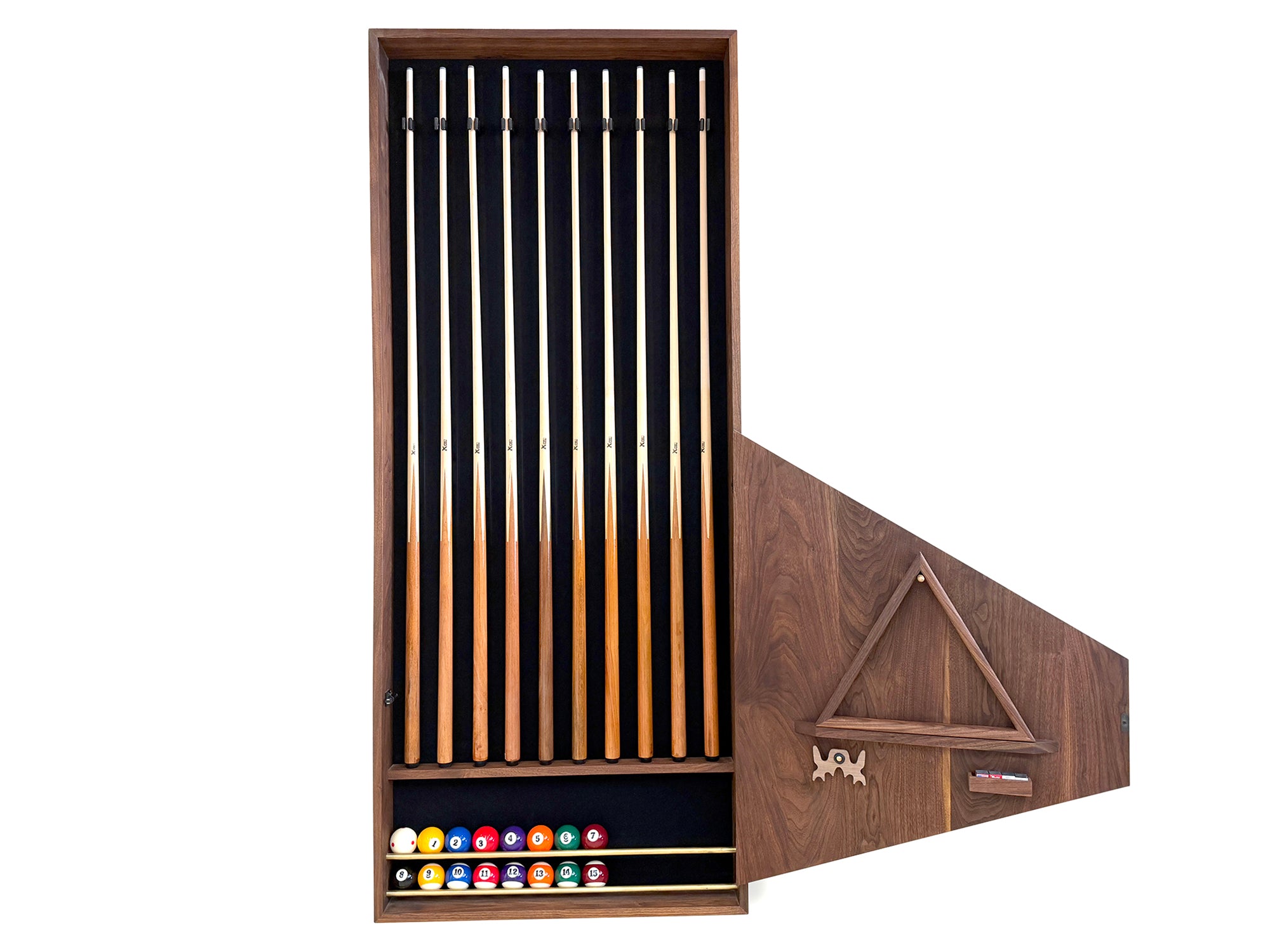 Woolsey Wall Cue Rack - Sean Woolsey Studio