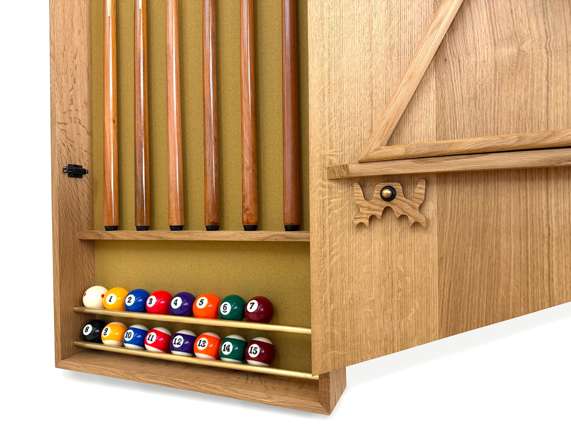 Woolsey Wall Cue Rack - Sean Woolsey Studio